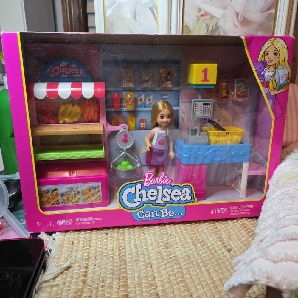 Barbie Chelsea Can Be Grocery Store Playset - Pink
